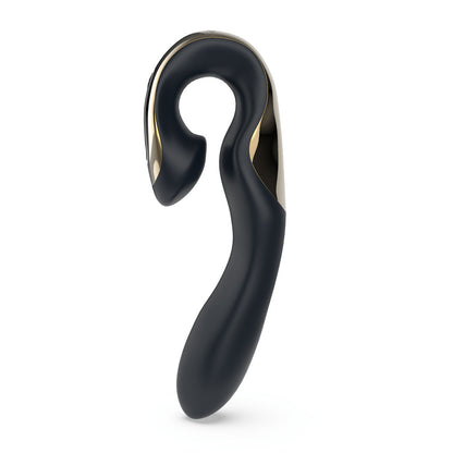 Zini Roae Special Edition - Black/Gold - Black/Gold 19.5 cm USB Rechargeable Vibrator