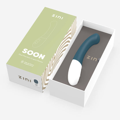 Zini Soon - Legion Blue 20 cm USB Rechargeable Vibrator