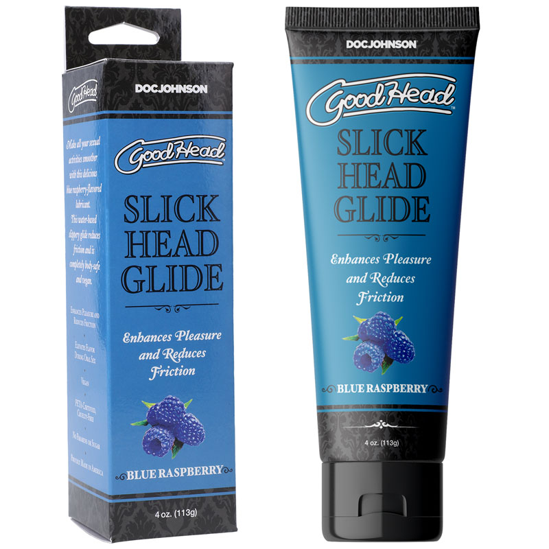 GoodHead Slick Head Glide - Blue Raspberry