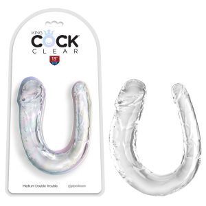 King Cock Clear Medium Double Trouble