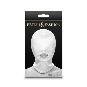 Fetish & Fantasy - Mouth Hood - White