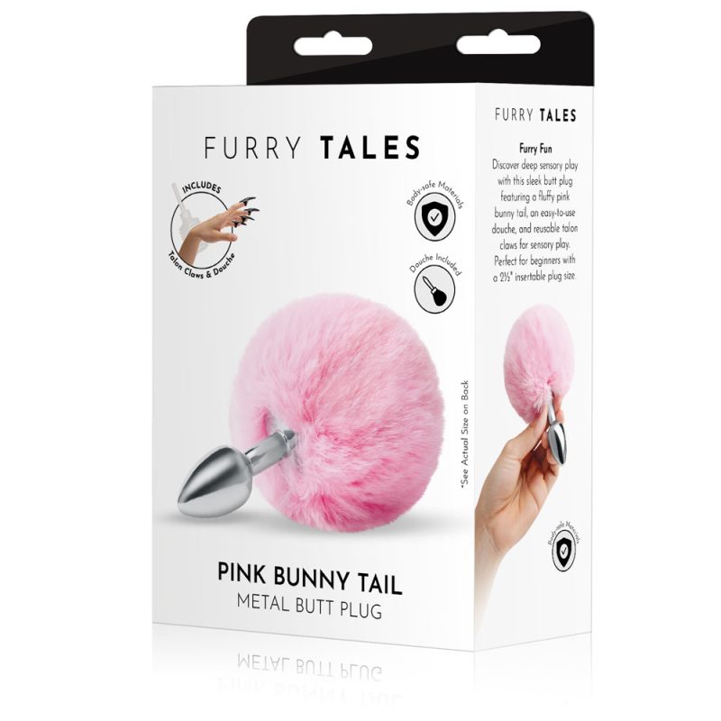 WhipSmart Furry Tales Pink Bunny Tail