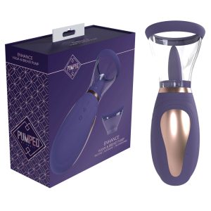 PUMPED Enhance Auto Vulva & Brest Pump - Purple